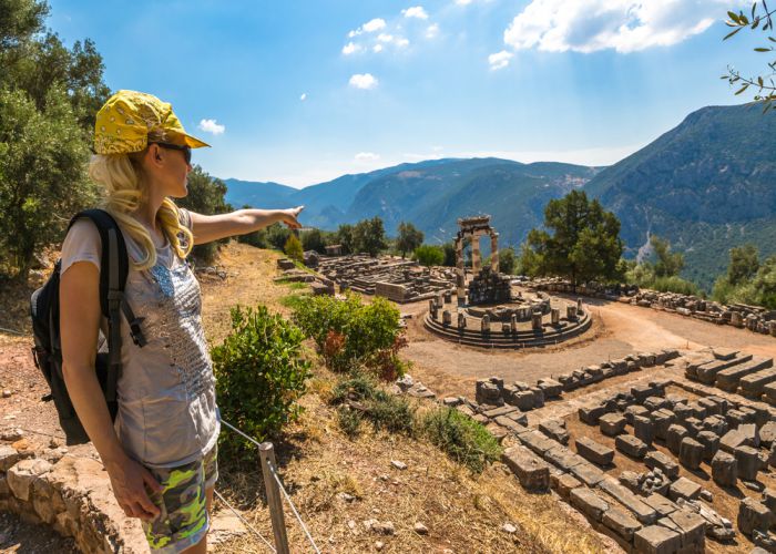 Archaeological area of Delphi Benny Marty shutterstock copy