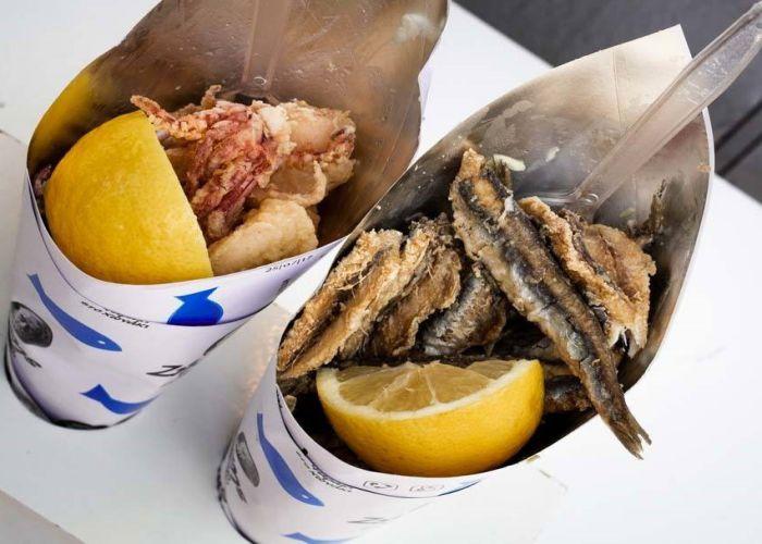 Athens Zisis Seafood Cones