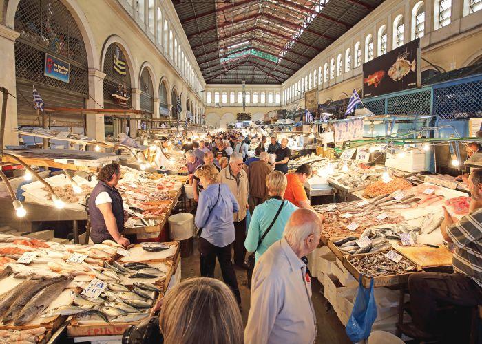 Athens fish market Baloncici shutterstock