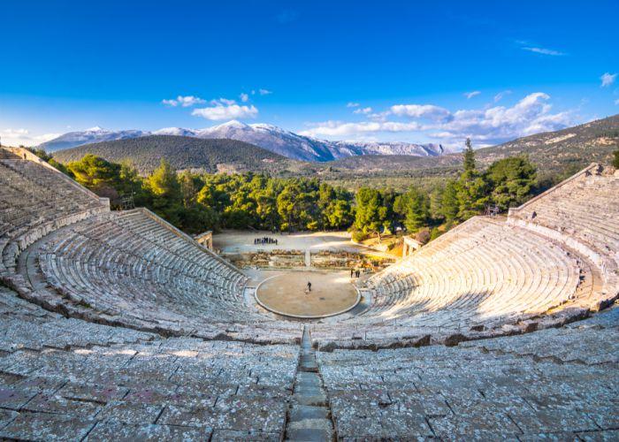 Epidaurus theater Georgios Tsichlis shutterstock