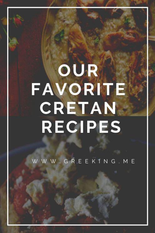 Our favorite Cretan recipes pinterest copy
