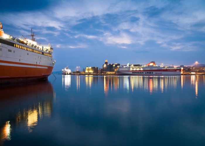 Piraeus port Milan Gonda Shutterstock copy