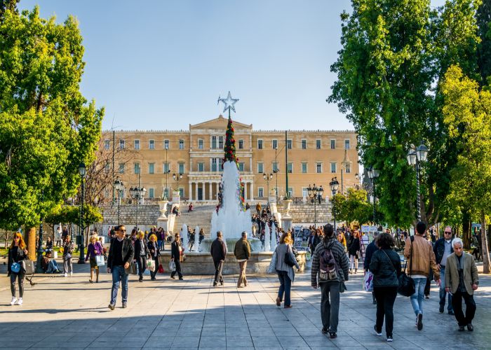 Syntagma square trabantos shutterstock