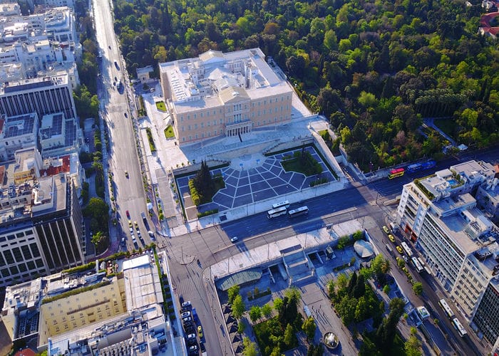Syntagma from above