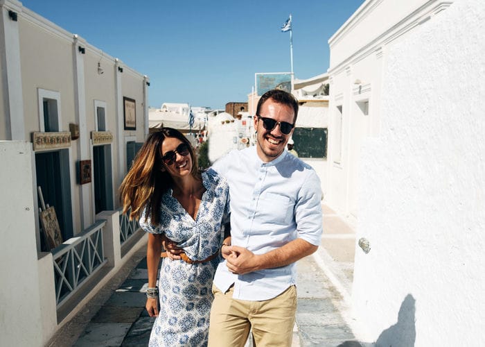couple in greece Vadym Pastukh shutterstock