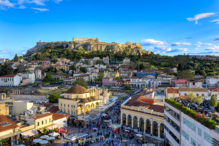 athens amazing with acropolis Anastasios71 shutterstock