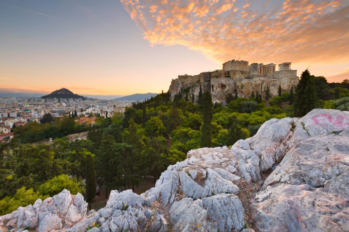 acropolis view lycabettus