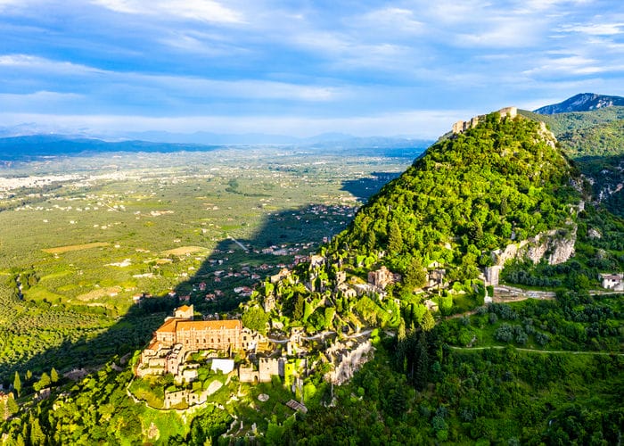 mystras overview Leonid Andronov shutterstock