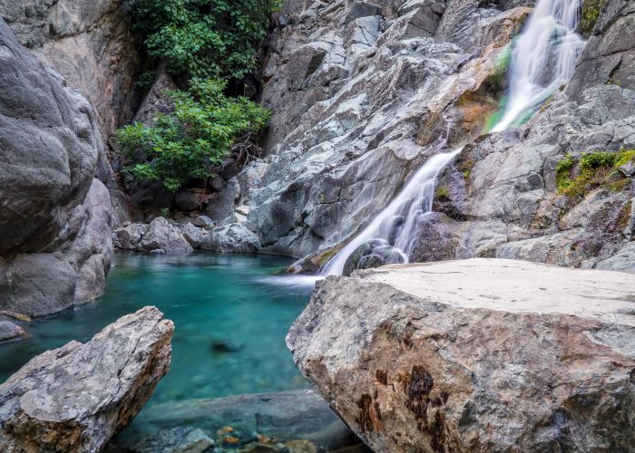 Samothrace xiropotamos waterfalls