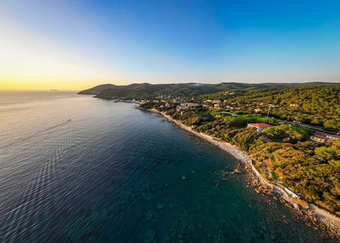 Tuscan coastline