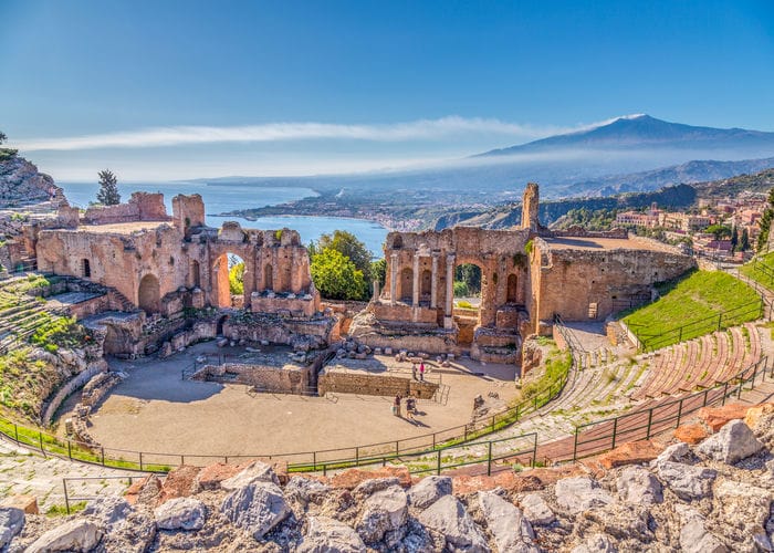 taormina ancient greek