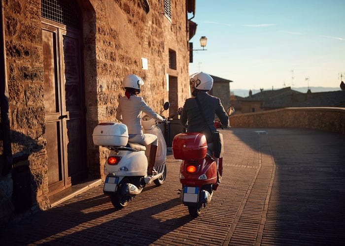 scooters in Italy