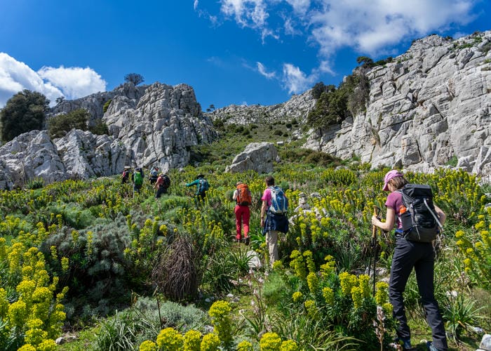 hiking sardinia