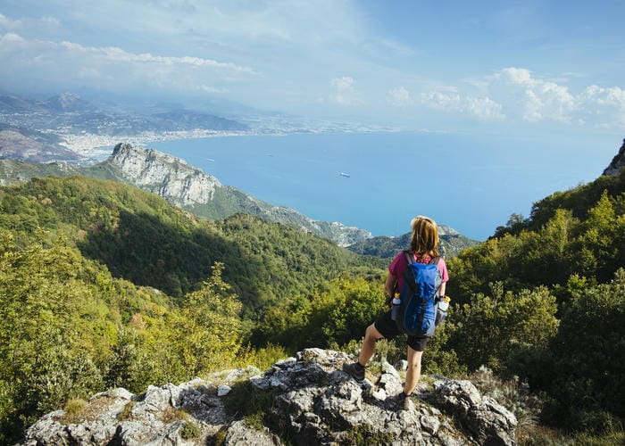 hiking the amalfi