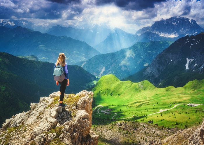 hiking the dolomites