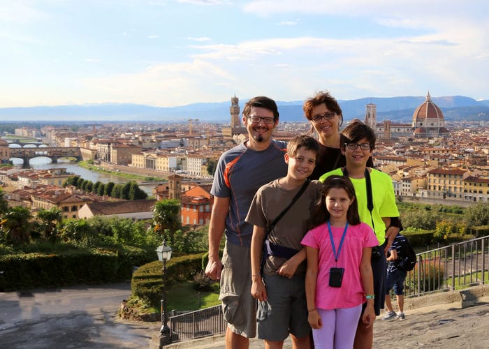 family in florence