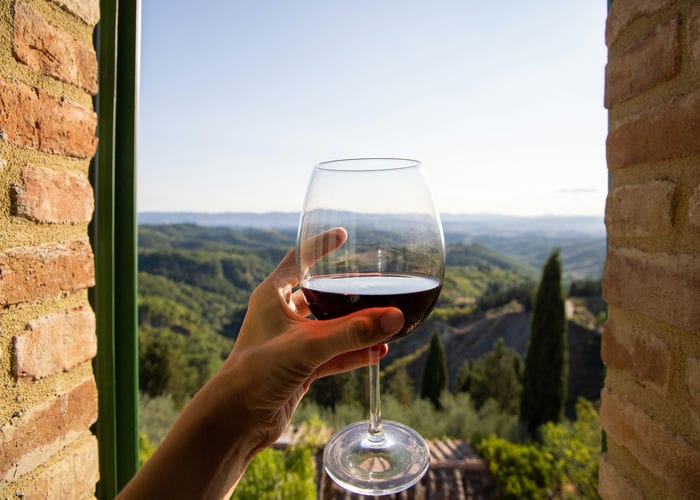 wine view