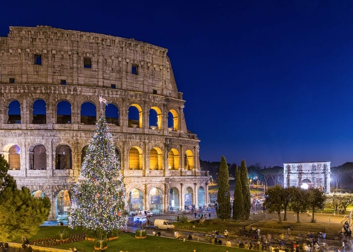 colosseum christmas