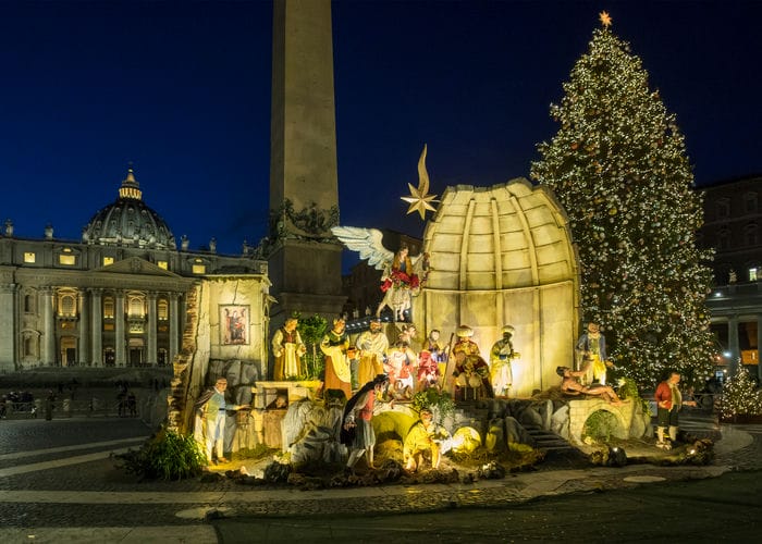 nativity scene rome