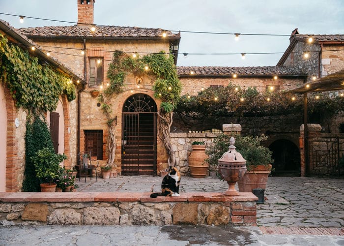 tuscany sunset