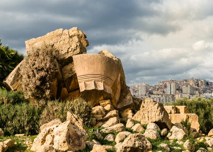 temple of zeus valley of gods sicily