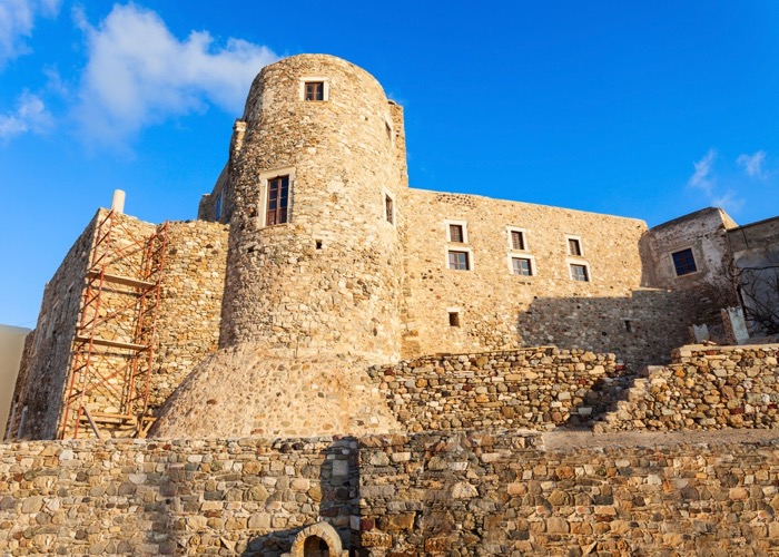 medieval castle naxos saiko3p shutterstock