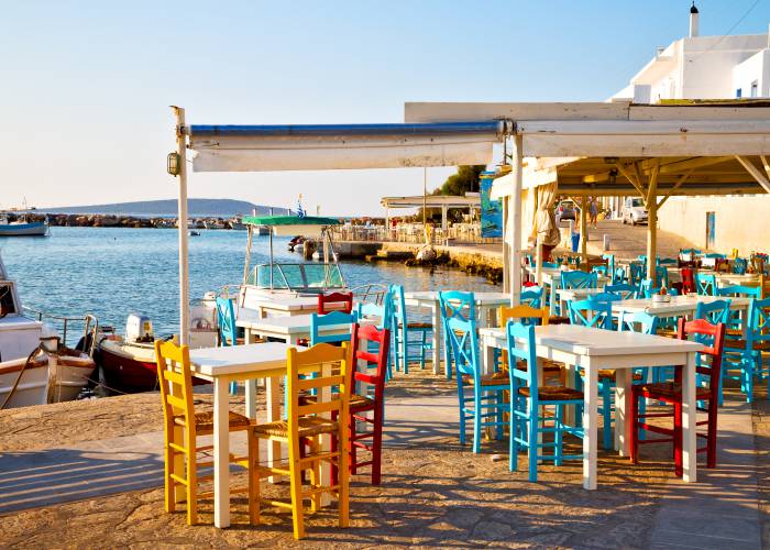 Santorini Tavern Ikpro Shutterstock