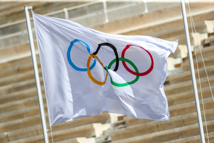 The Olympic flag - credits: Ververidis Vasilis/Shuttersock.com