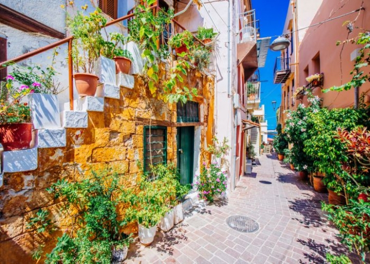 chania crete streets greece town greek island mediterranean isles secrets greeking guide aetherial credits shutterstock street destinations