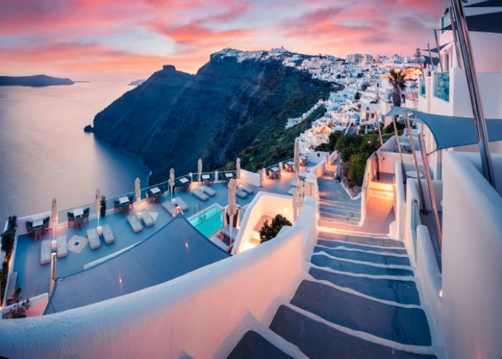 The island of Santorini - credits: Andrew Mayovskyy/Shutterstock.com